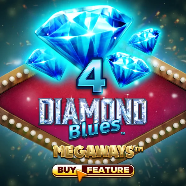 Microgaming : 4 Diamond Blues&trade; - Megaways&trade; - STONEBET88