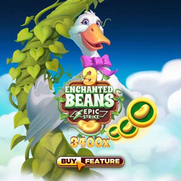 Microgaming : 9 Enchanted Beans - STONEBET88