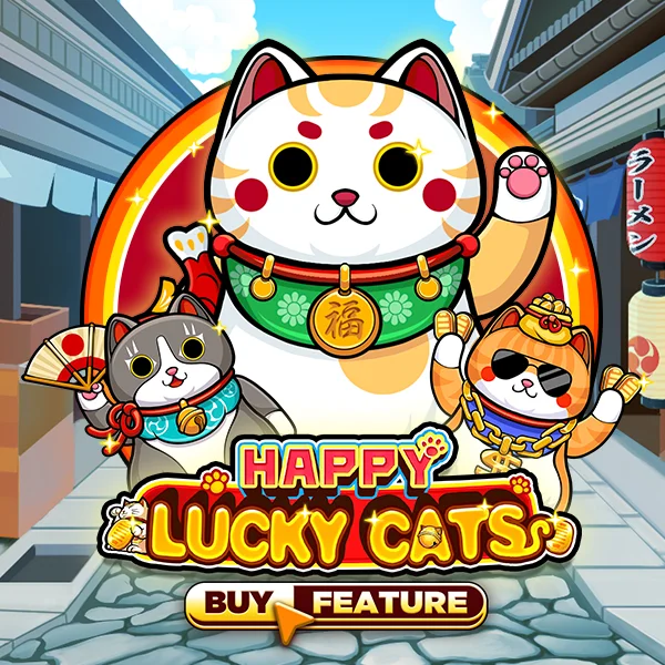 Microgaming : Happy Lucky Cats - STONEBET88