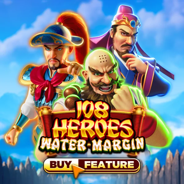 Microgaming : 108 Heroes Water Margin - STONEBET88